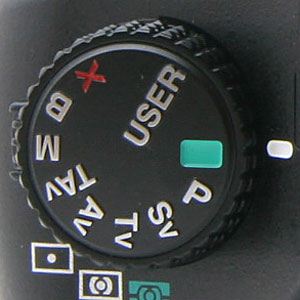 Pentax DSLR Mode Dial
